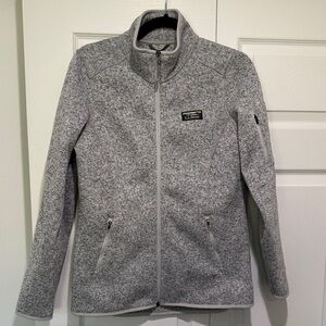 L.L. Bean Women's Heathered Gray Utility Jacket